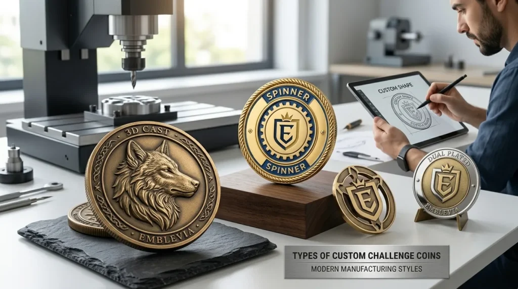Types of Custom Challenge Coins